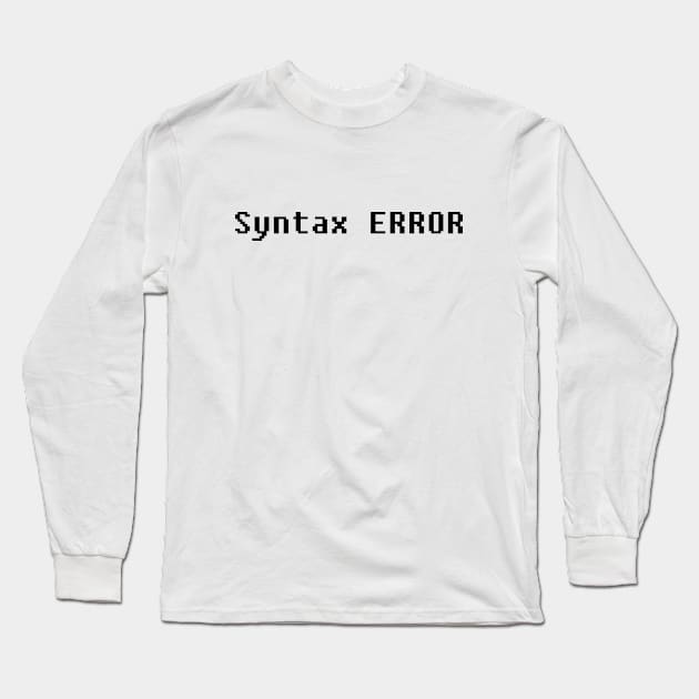 Syntax Error Long Sleeve T-Shirt by JuanaBe